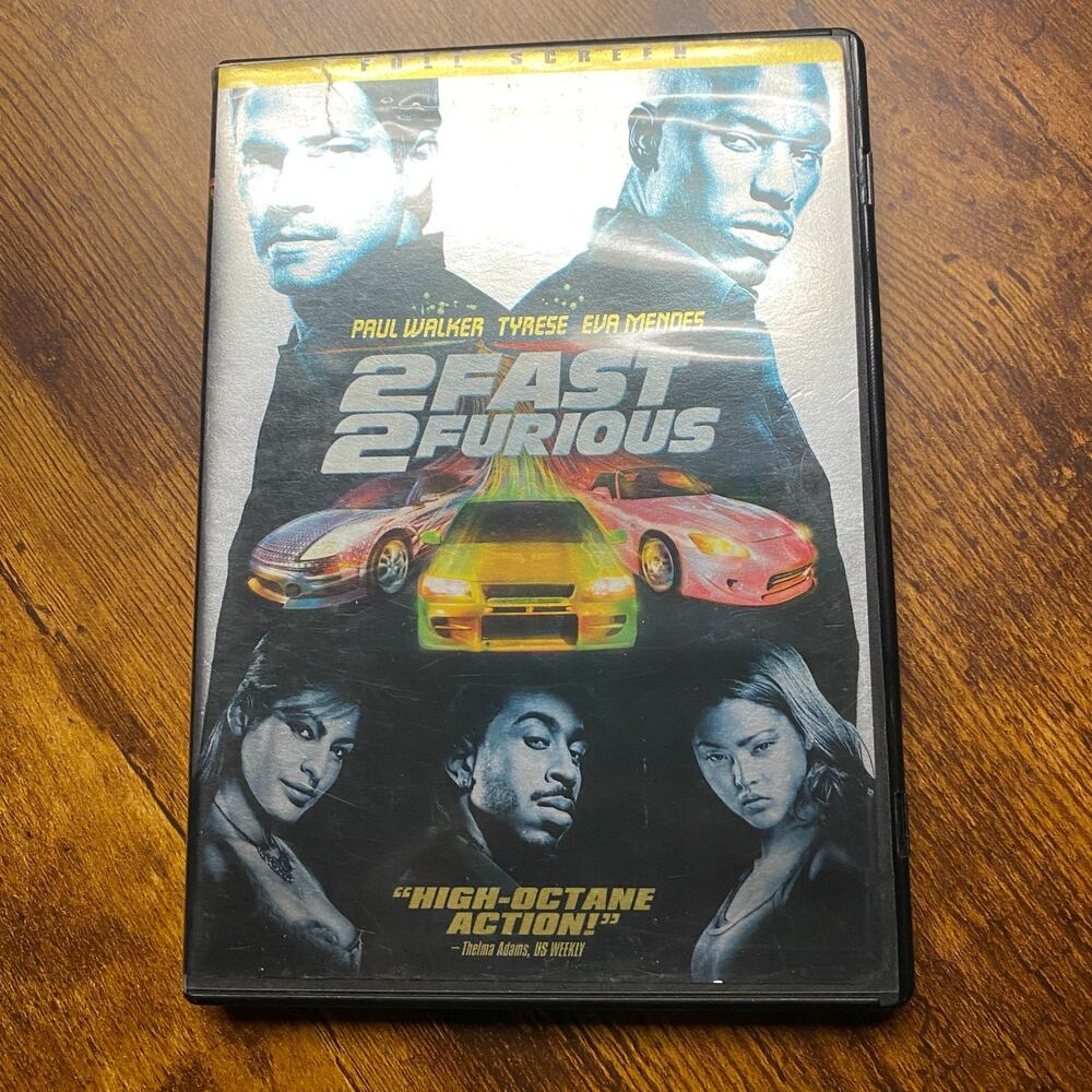 2 Fast 2 Furious (DVD, 2003, Full Frame)
